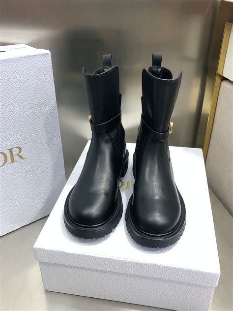 dior military boot|dior empreinte ankle boot.